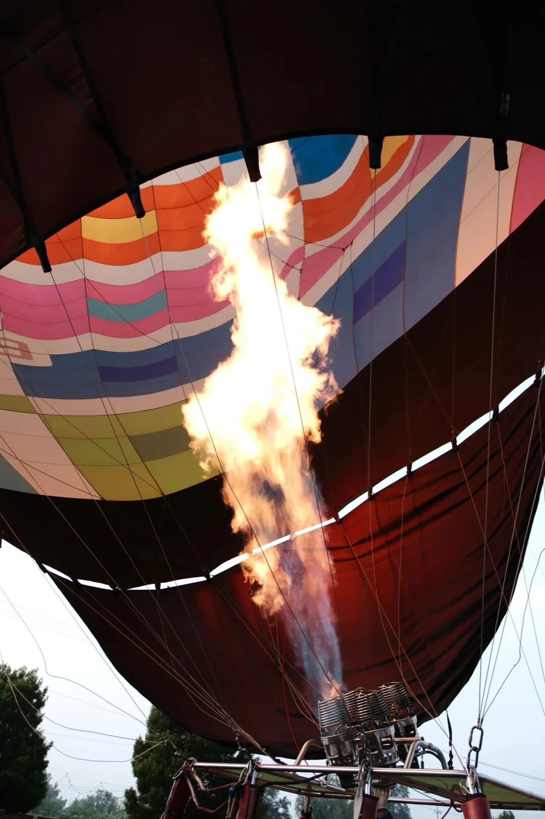 热气球升空